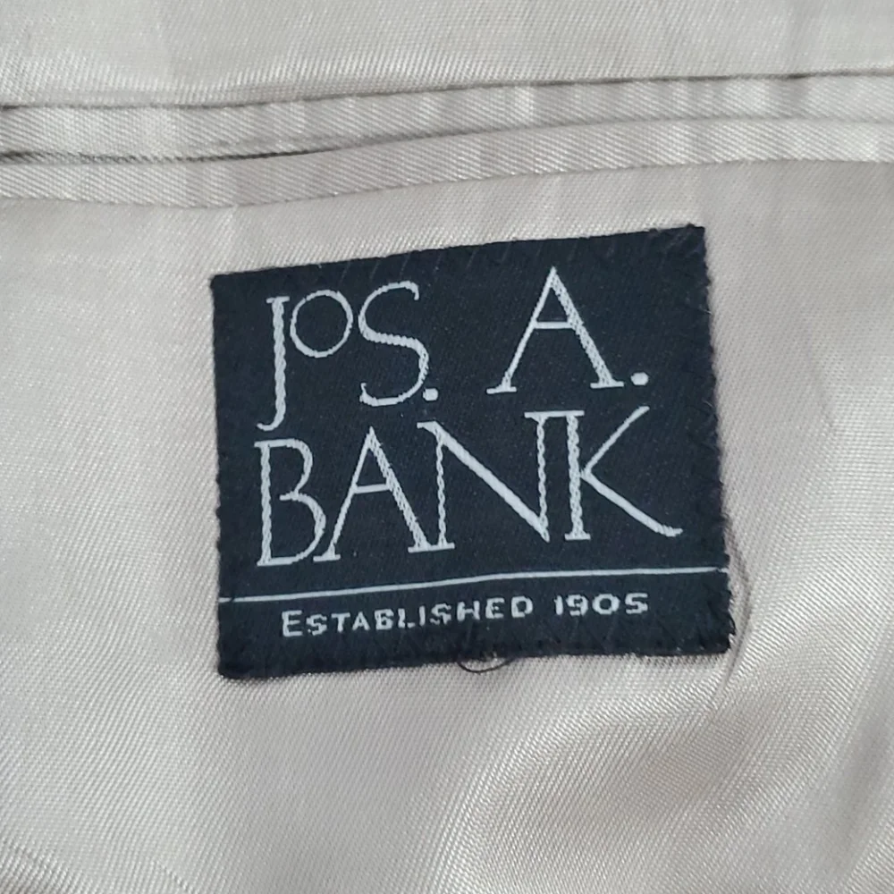 Jos. A. Bank Gordon Blazer 42R Men’s Silk-Wool Two-Button Full Lining Classic